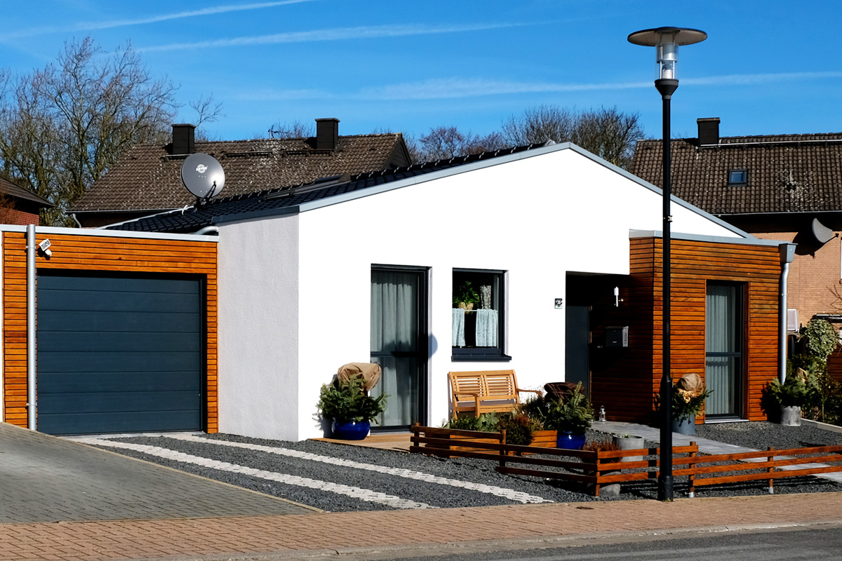 Barrierefreies Wohnhaus in Holzrahmenbau in Hückelhoven